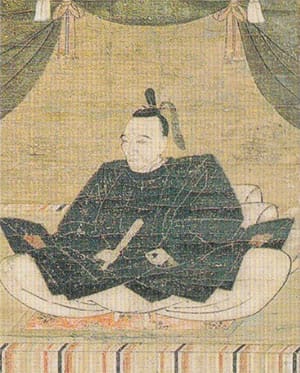 絹本著色、前田利家画像